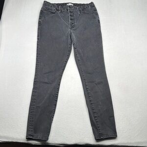 Good American Gray Skinny Jeans